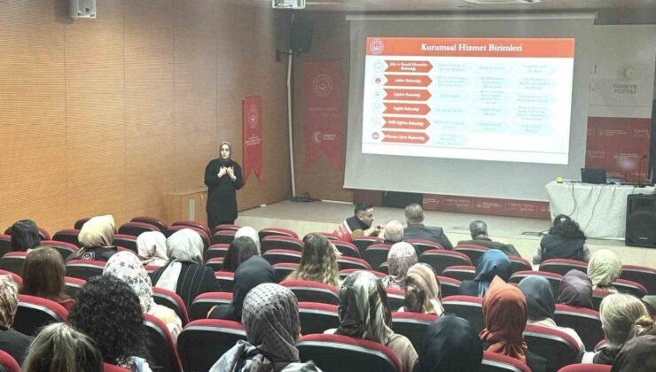 Elazığ’da kadına yönelik şiddetle mücadele eğitimi