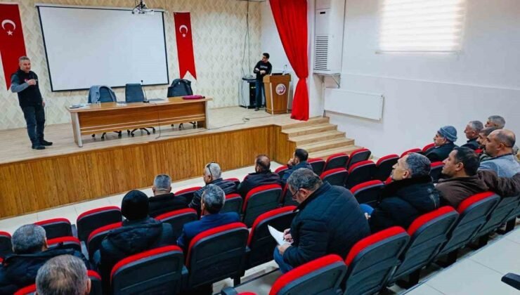 Elazığ’da muhtarlara çığ farkındalık eğitimi