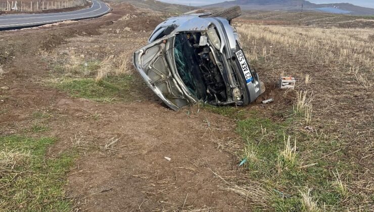 Elazığ’da trafik kazası: 1 yaralı