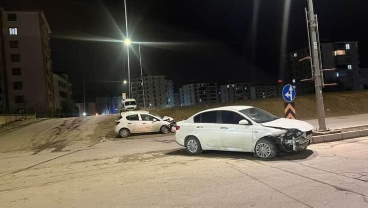Elazığ’da trafik kazası: 1 yaralı
