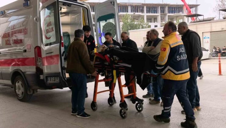 Elektrik akımına kapılan işçi 2’nci kattan düştü