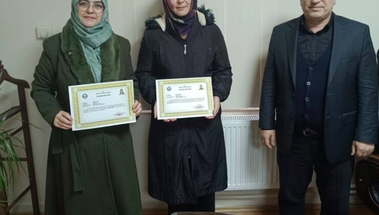 Emet’te Kur’an kursu öğreticilerine başarı belgesi verildi