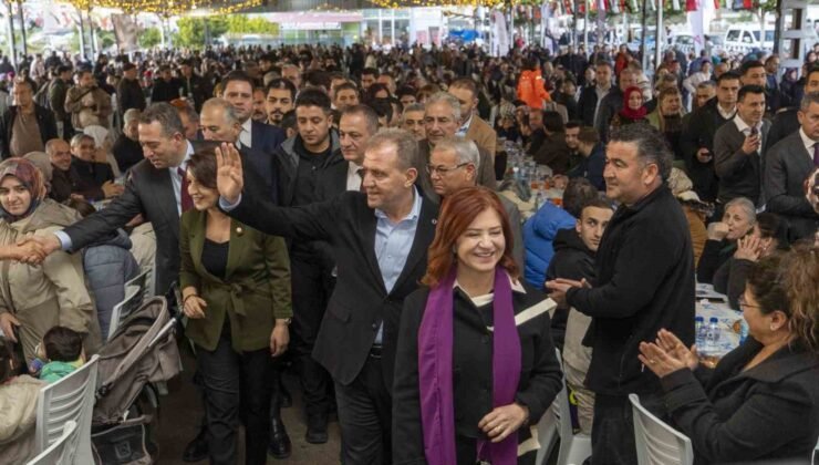 Erdemli’de birlik sofrası: Seçer’den ’Parlayan yıldız Türkiye’ vurgusu