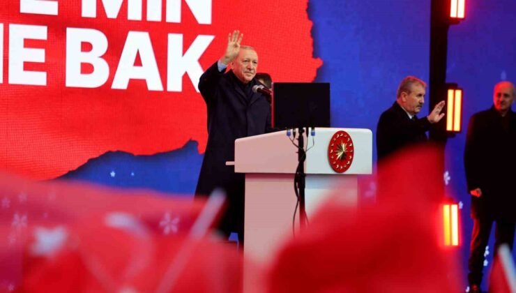 Erdoğan: “İktidarımızın ve ittifakımızın enkaz altında kalmasını bekleyenler büyük bir hayal kırıklığına uğradı”