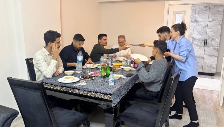 Erzincan’da “Gurbetteki Ailem” projesi ile Ramazan sofralarında sıcak buluşma