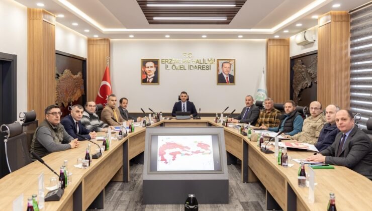 Erzincan’da İl Av Komisyonu toplandı