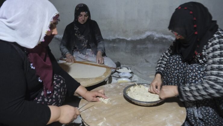 Erzincan’da ramazan hazırlığı: Geleneksel lezzetler imeceyle sofralara taşınıyor