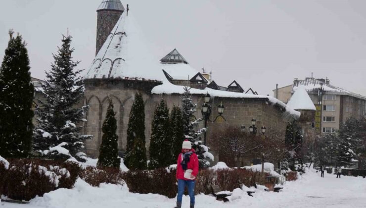 Erzurum’da 84 köy yolu kardan ulaşıma kapandı