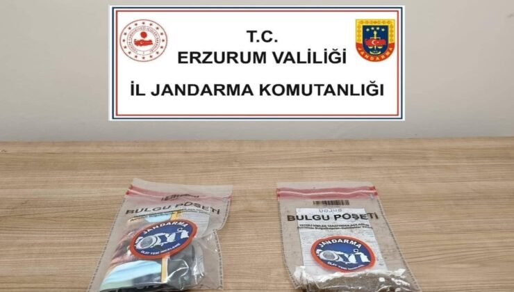 Erzurum’da narkotik operasyona 6 tutuklama