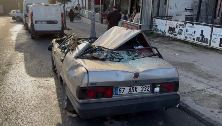 Esenyurt’ta mahalleli fırtınayı anlattı; “Toz duman içerisinde kaldık”