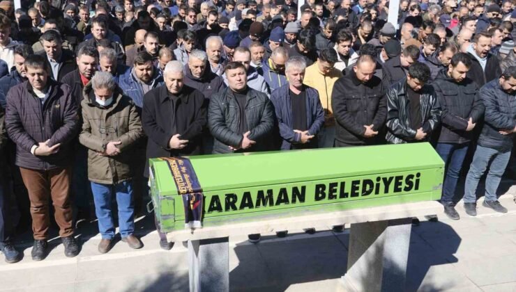 Feci kazada ölen karı koca yan yana toprağa verildi