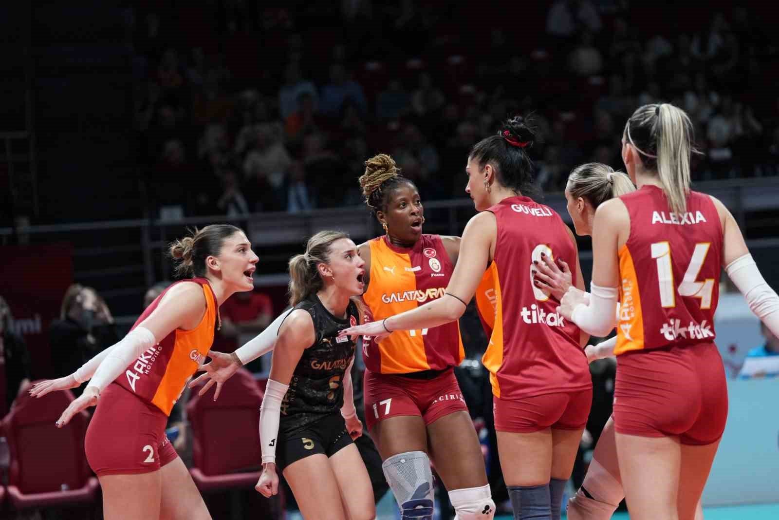 Galatasaray Daikin, CEV Kupası’nda yarı finalde