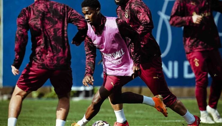 Galatasaray, Juventus maçı hazırlıklarına başladı