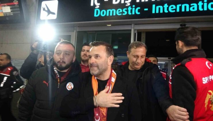 Galatasaray kafilesi Konya’ya geldi