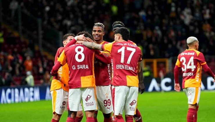 Galatasaray, ligde evinde 29 maçtır yenilmiyor