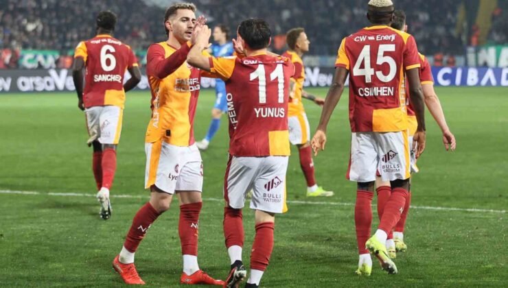 Galatasaray, ligde üst üste 2, toplamda 9. kez kalesini gole kapadı