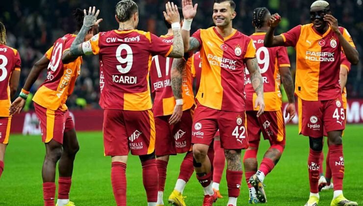 Galatasaray’dan ligde 10 maçlık yenilmezlik serisi