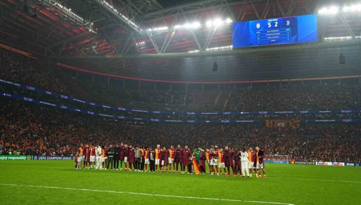 Galatasaray’dan, UEFA Şampiyonlar Ligi’nde ilk