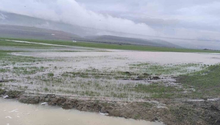 Gaziantep’te tarım arazileri su altında kaldı