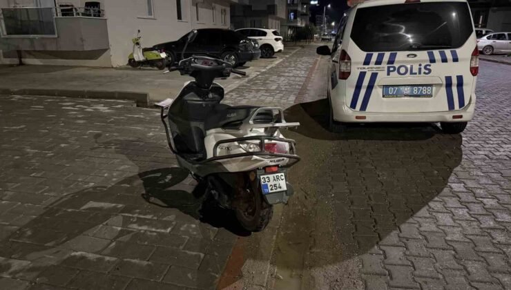 Gazipaşa’da motosiklet kazası: 1 yaralı