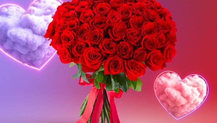 GetirÇarşı’dan Sevgililer Günü’ne özel çiçek seçenekleri