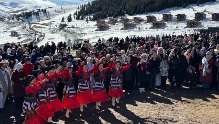 Giresun’da “Kar Festivali” renkli görüntülere sahne oldu
