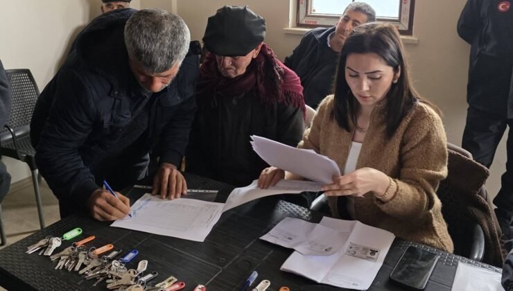 Gölbaşı’nda deprem konutları teslim edilmeye devam ediyor