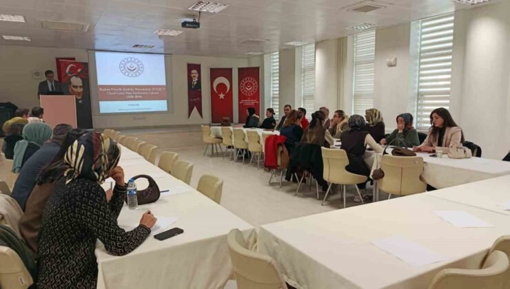 Gümüşhane’de kadına yönelik şiddetle mücadele çalıştayı düzenlendi