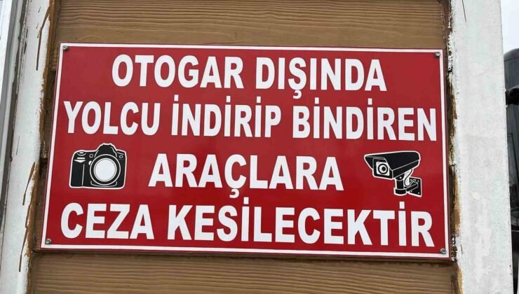 Güroymak’ta terminal dışı yolcu indirip bindirenlere ceza uyarısı