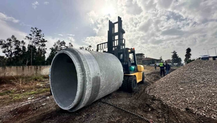 Hatay’da 330 milyonluk  dev projede çalışmalar sürüyor