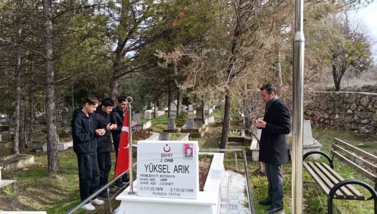 Hisarcık’ta Şehit Yüksel Arık dualarla anıldı