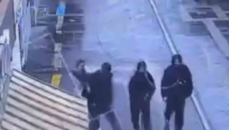 Iğdır’da kız çocuğunun bıçaklı saldırıya uğradığı anlar kamerada