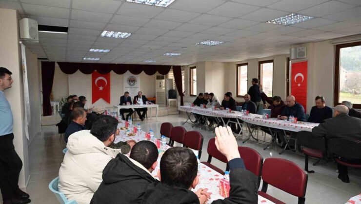 İnönü’de tarım ve sulama odaklı istişare toplantısı gerçekleştirildi