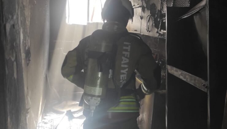 İskenderun’da müstakil ev yangını