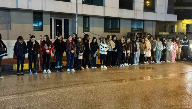 İskenderun’da SPA ve masaj salonları ve apartlar denetlendi