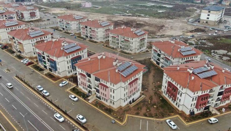 İslahiye deprem konutlarının yüzde 97’si hak sahiplerine teslim edildi