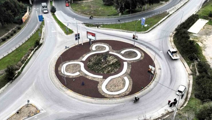 İzmir’de kavşaklar sanat eserine dönüşüyor