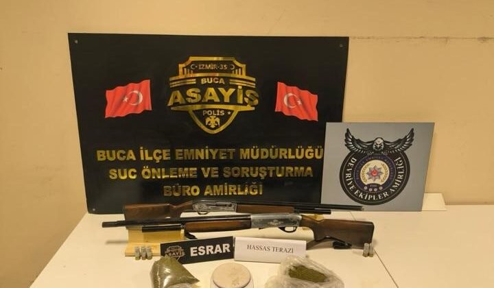 İzmir’de uyuşturucu operasyonu: 1 gözaltı