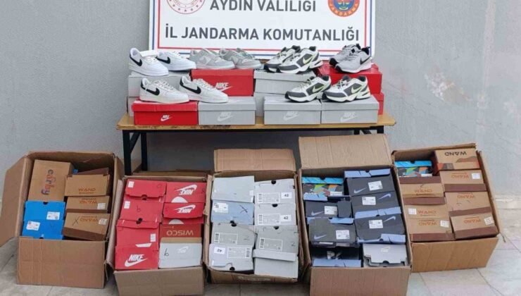 Jandarmadan replika ayakkabı operasyonu