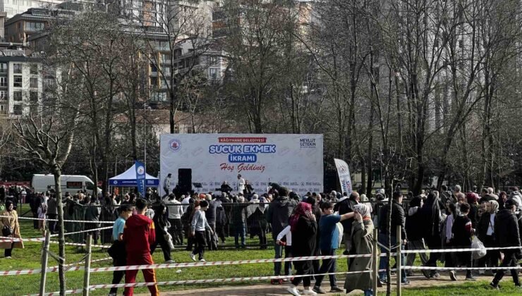 Kağıthane’de “sucuk ekmek” şöleni
