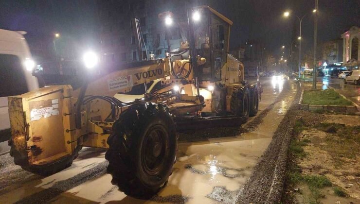 Kahramanmaraş’ta şiddetli yağışa karşı seferberlik