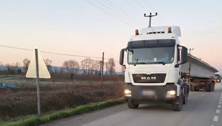 Kantardan kaçan tırlara 169 bin liralık ceza