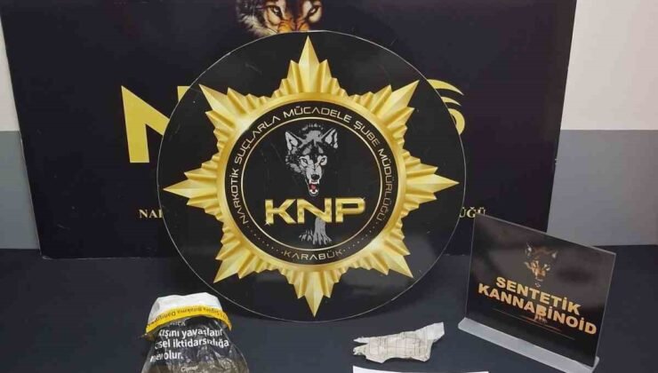 Karabük’te narkotik operasyonları: 1 tutuklama