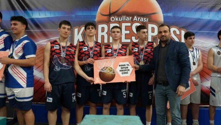 “Kardeş Pası” basketbol şampiyonasında ödüller sahiplerini buldu