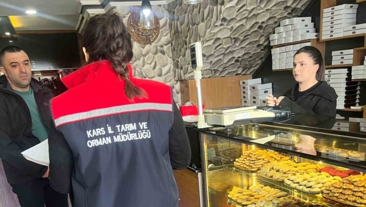 Kars’ta Ramazan öncesi gıda denetimleri sıklaştırıldı