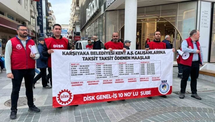 Karşıyaka’da 400 bin TL alacağa 750 TL gıda kartı