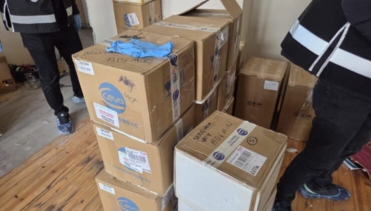 Kastamonu’da 30 milyon TL’lik hayvansal veteriner ilacı ele geçirildi