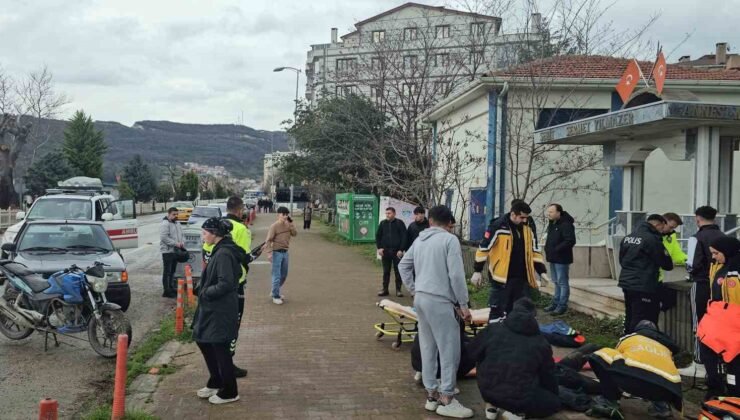 Kastamonu’da motosiklet ile otomobil çarpıştı: 2 yaralı
