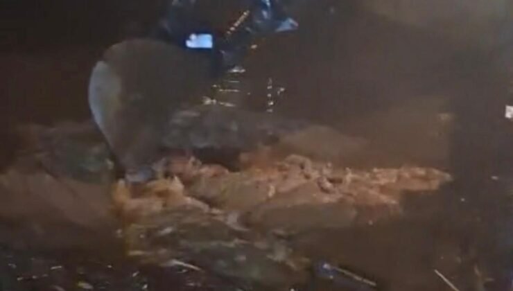 Kayseri’de selden dolayı tıkanan kanallar açıldı