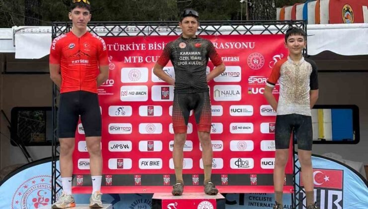 Kayserili bisikletçiler; Alanya’da kürsüye ambargo koydu